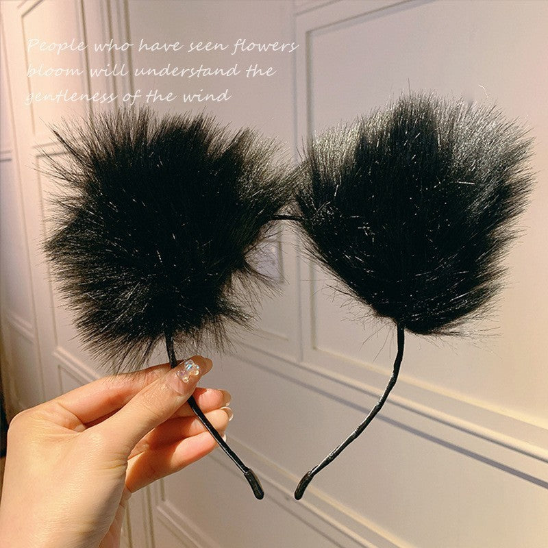 Ostrich Fur Neck Collar Bell Pendant Necklaces