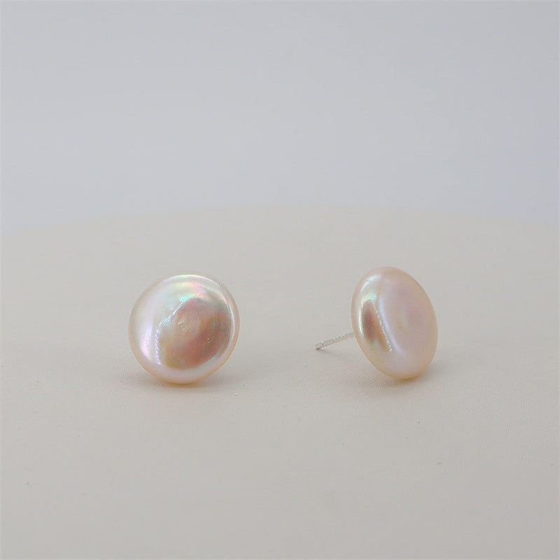 Pearl Female Copper Plated Real Gold Affordable Luxury Earrings