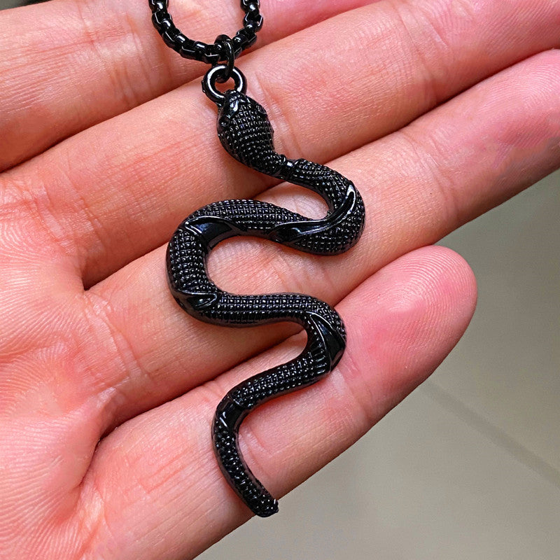 Snake-shaped Thick Chain Element Vintage Snake Necklaces