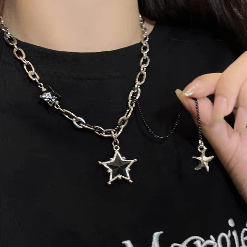 Women's & Men's & Hip Hop Cool Clavicle Light Necklaces