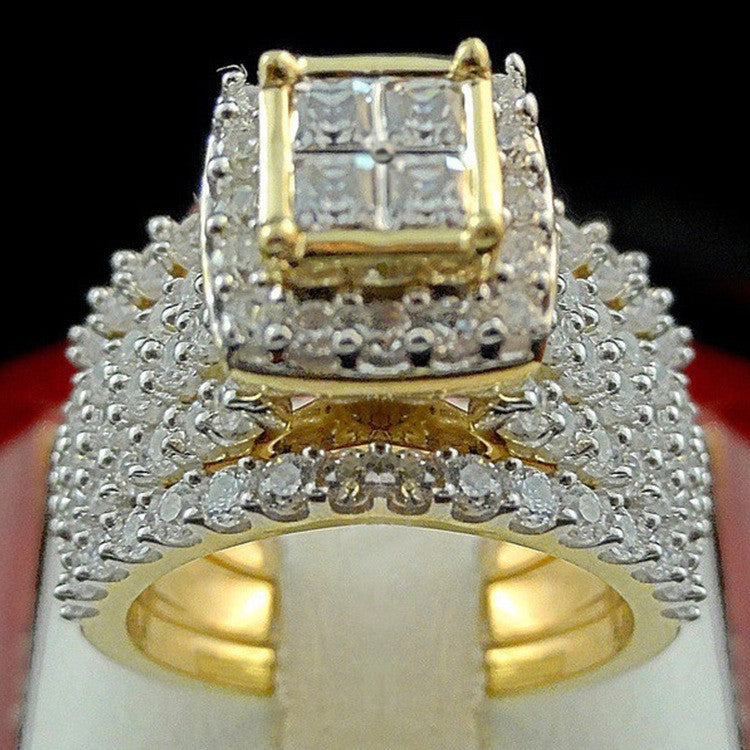Men's Diamond Popular Domineering Man's Hand Jewelry Rings