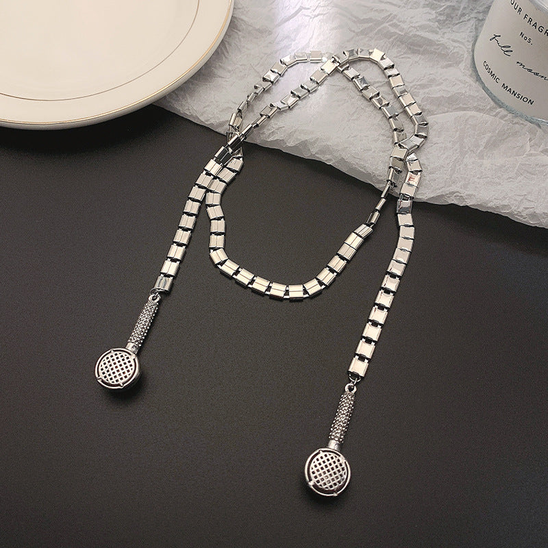 Female Tide Titanium Steel Light Luxury Minority Design Necklaces