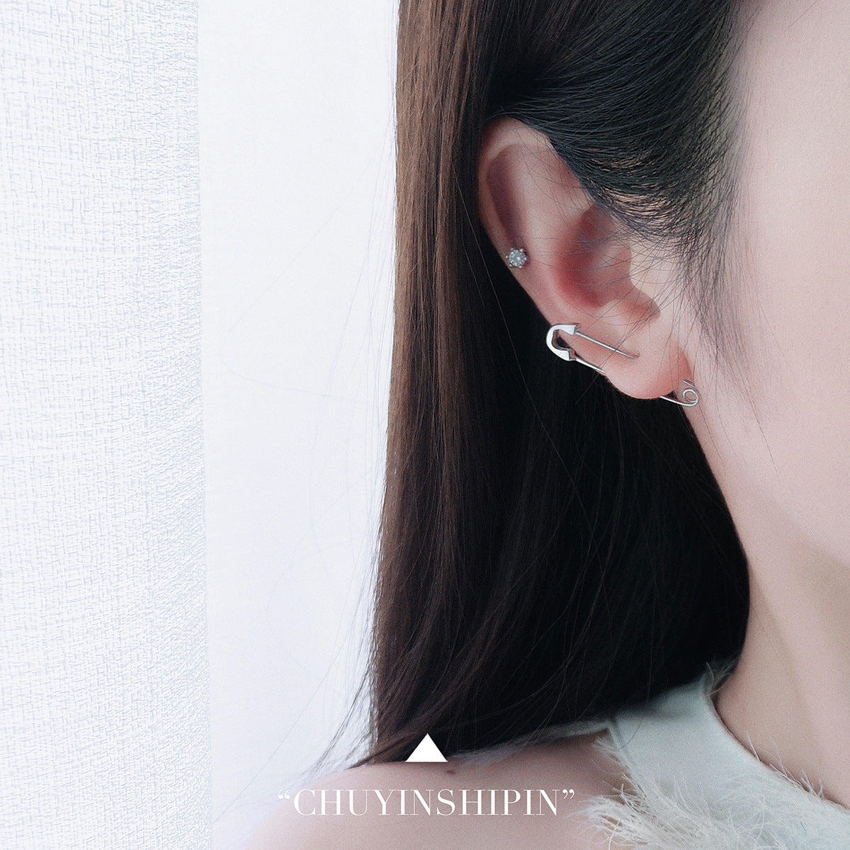 Women's Personalized Pin Niche High Sense Ornament Creative Earrings