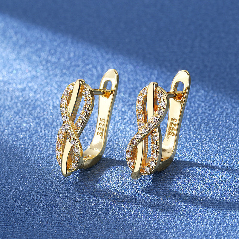 Women's Fashion Personality Trend Gold Ear Clip Earrings