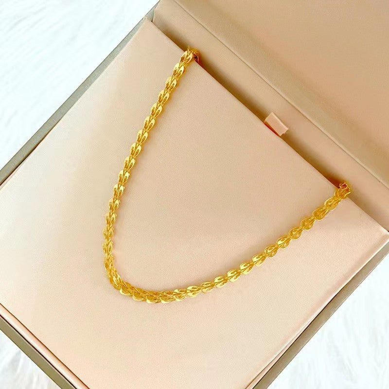 Tail Female Clavicle Chain Niche Design Gold Necklaces