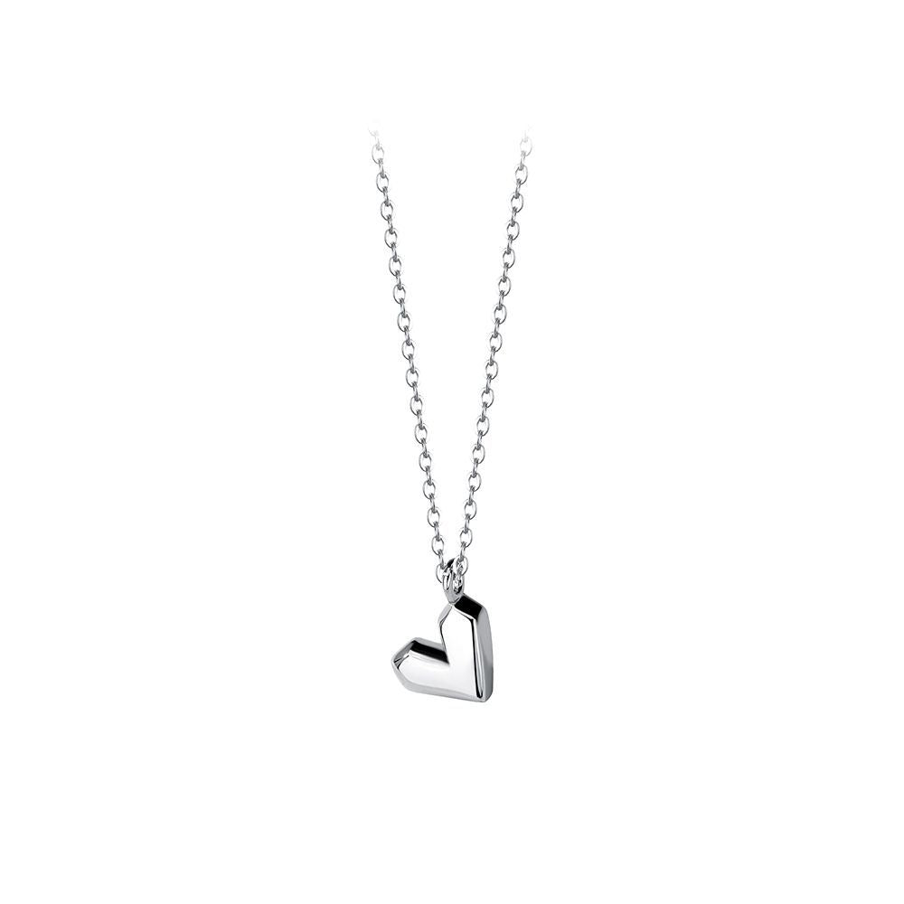 Pendentif coeur pour femmes, Design minimaliste, colliers légers de luxe, intérêt spécial