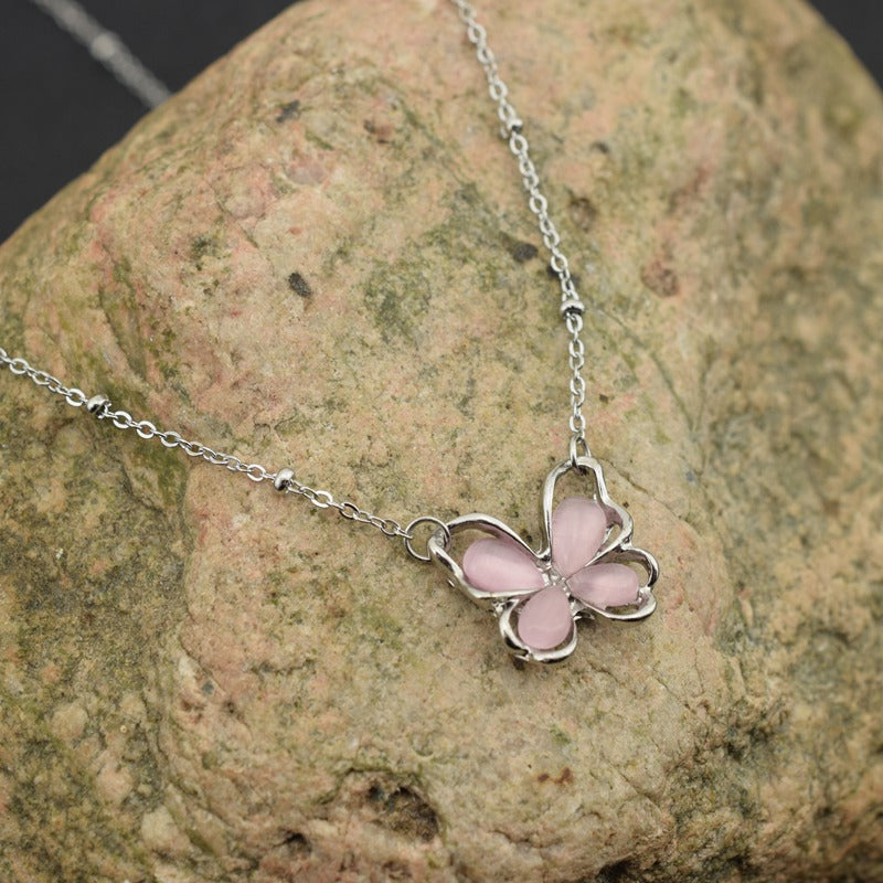 Titanium Steel Female Summer Niche Design Necklaces