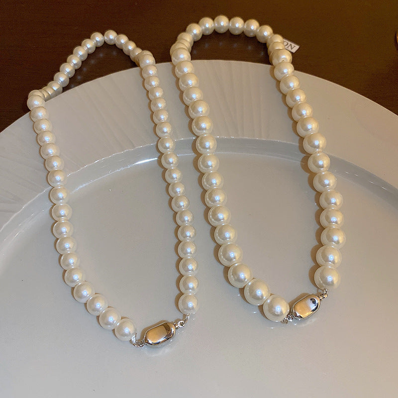 French Retro High-grade Pearl Affordable Luxury Necklaces