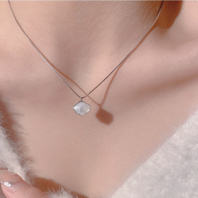 Accessories Natural White Shell Clavicle Chain One Necklaces