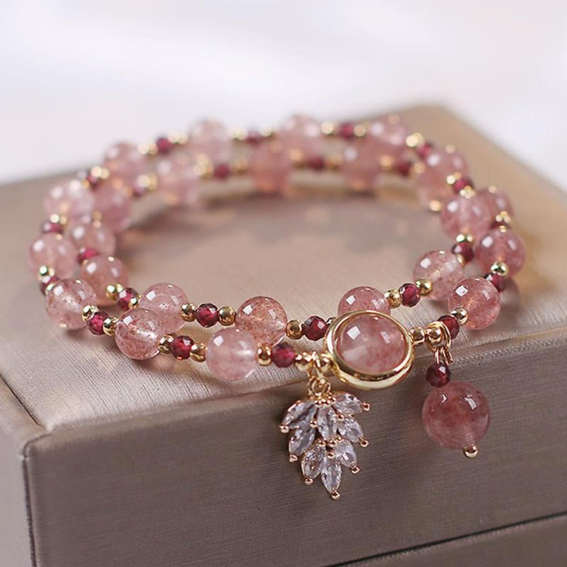 Natural Colorful Hair Crystal Female National Fashion Bracelets