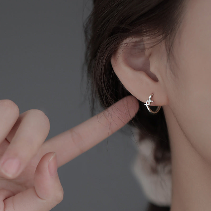 Women's Star Mango For Trendy Fashion Ear Design Earrings