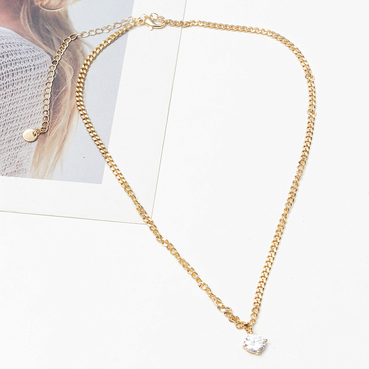 Cold Style High-grade Sweater Chain Metal Necklaces