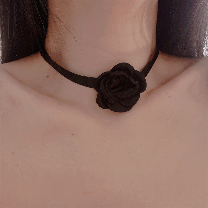 Fashion Flower Sweet Elegance Simple French Necklaces