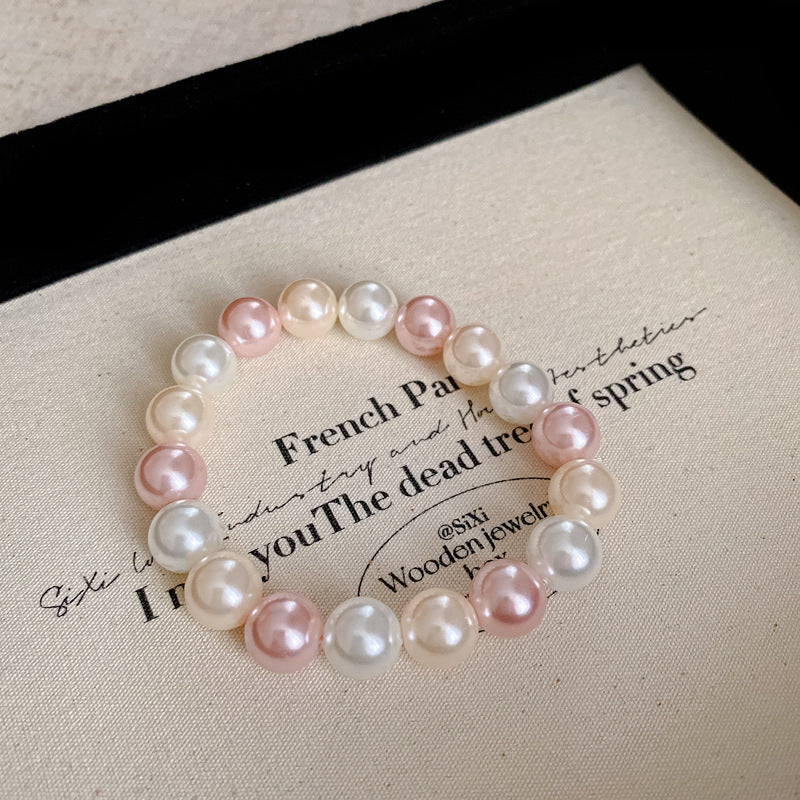 Pearl Fashionable Simple Palace Style Light Necklaces