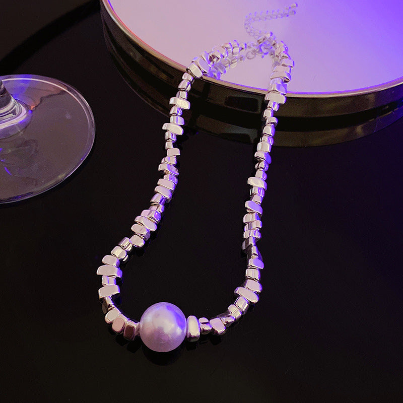 Pearl Spicy Style Long Sweater Chain Necklaces