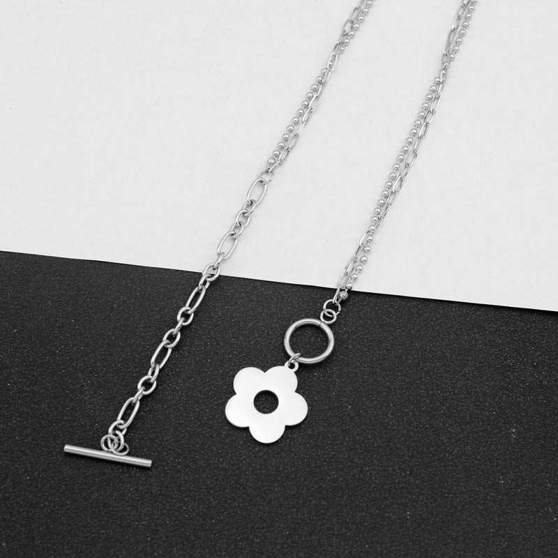 Style Titanium Steel No Fading Metal Necklaces