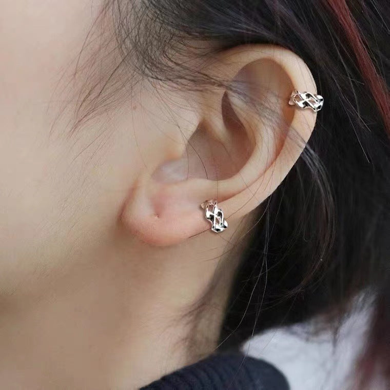 Double Layer Ear Bone Unique High-grade Earrings