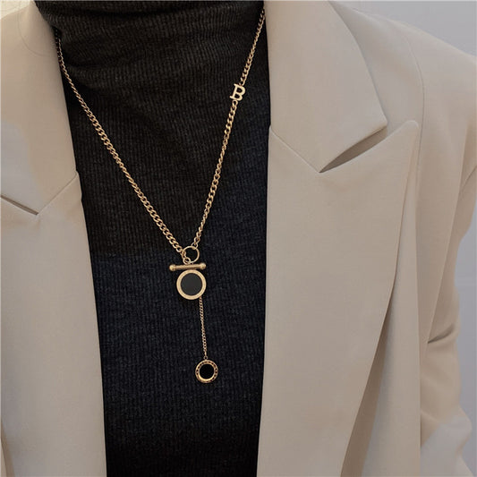 Women's Sweater Chain High-grade Long Niche Design Necklaces