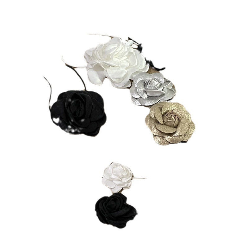 Fashion Flower Sweet Elegance Simple French Necklaces