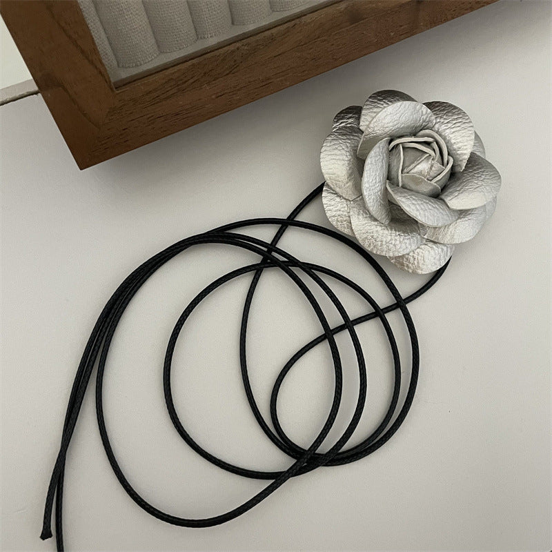 Fashion Flower Sweet Elegance Simple French Necklaces