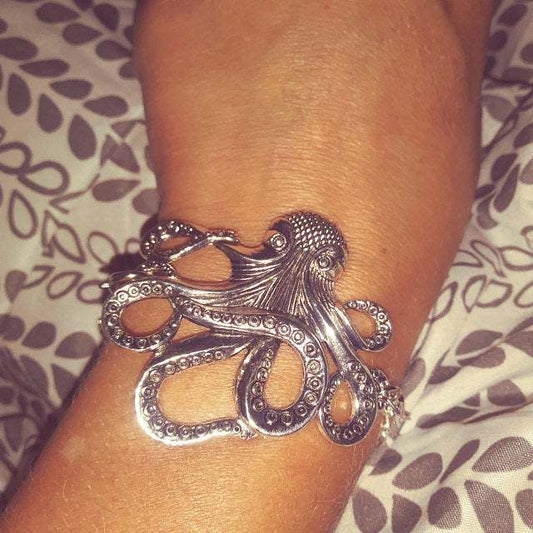 Kraken Retro Style Octopus Devouring Ocean Bracelets