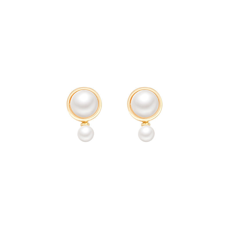 Fairy Elegant Pearl Female Light Luxury Minority Simple Earrings