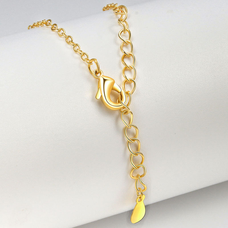 Hip Hop Ear Accessories Gold-plated Lion's Head Necklaces