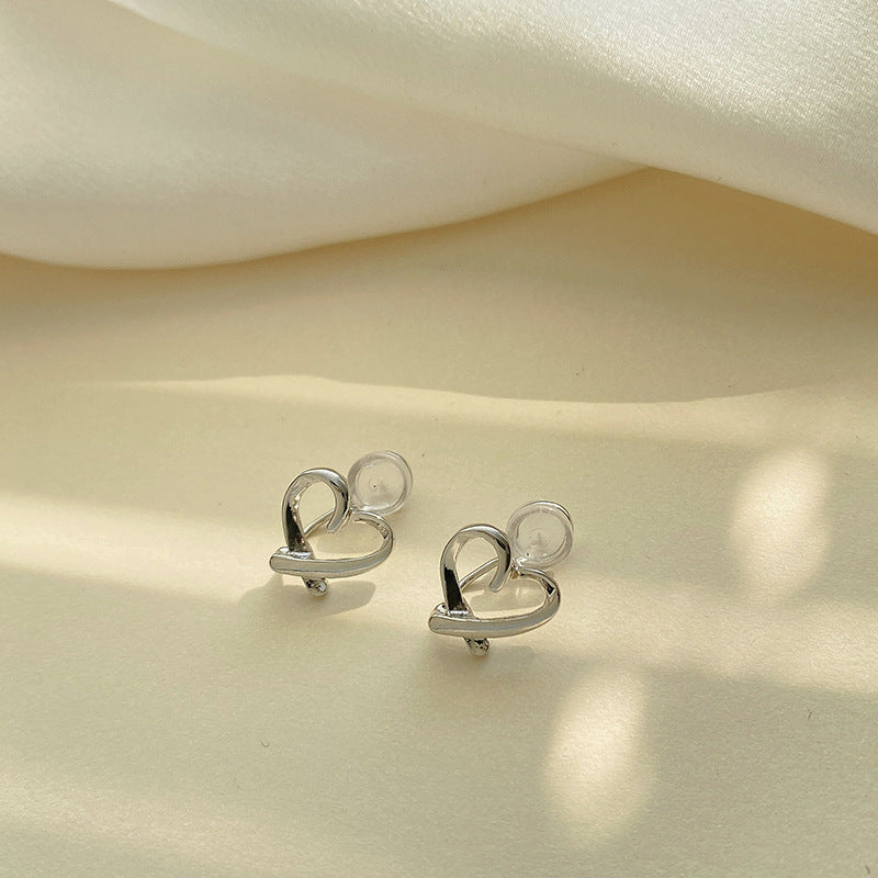 Women's Retro Metal High-grade Geometric Simple Ear Clip Earrings