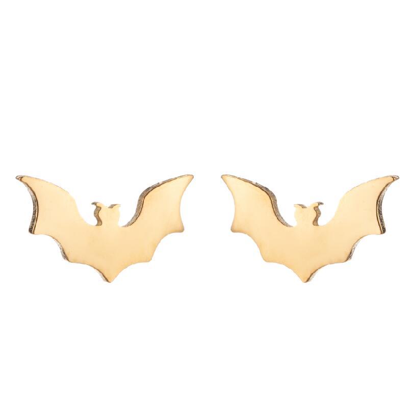 Personalized Bat Fashionable Small Animal Hip Earrings
