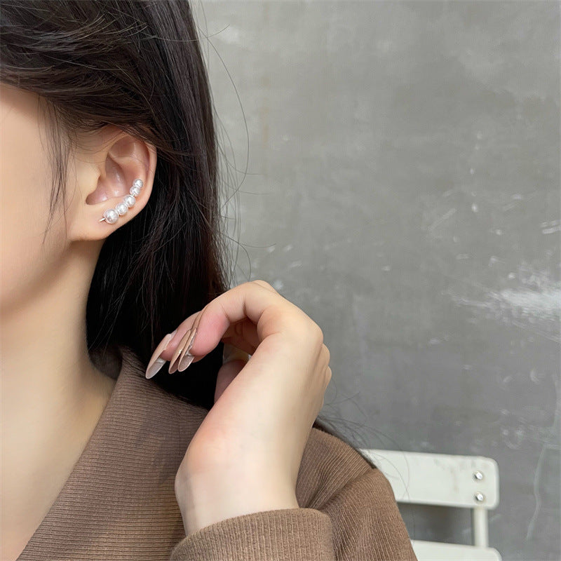 Female U-shaped Ear Bone Tide Simple Earrings