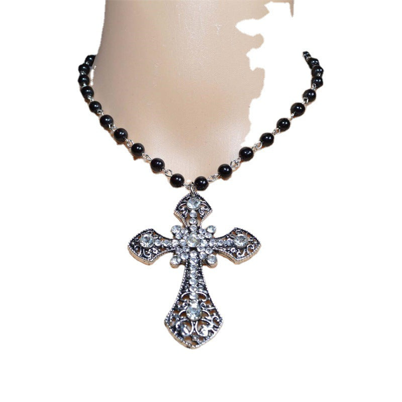 Comfortable Elegant Casual Cross Gothic Jewelry Necklaces