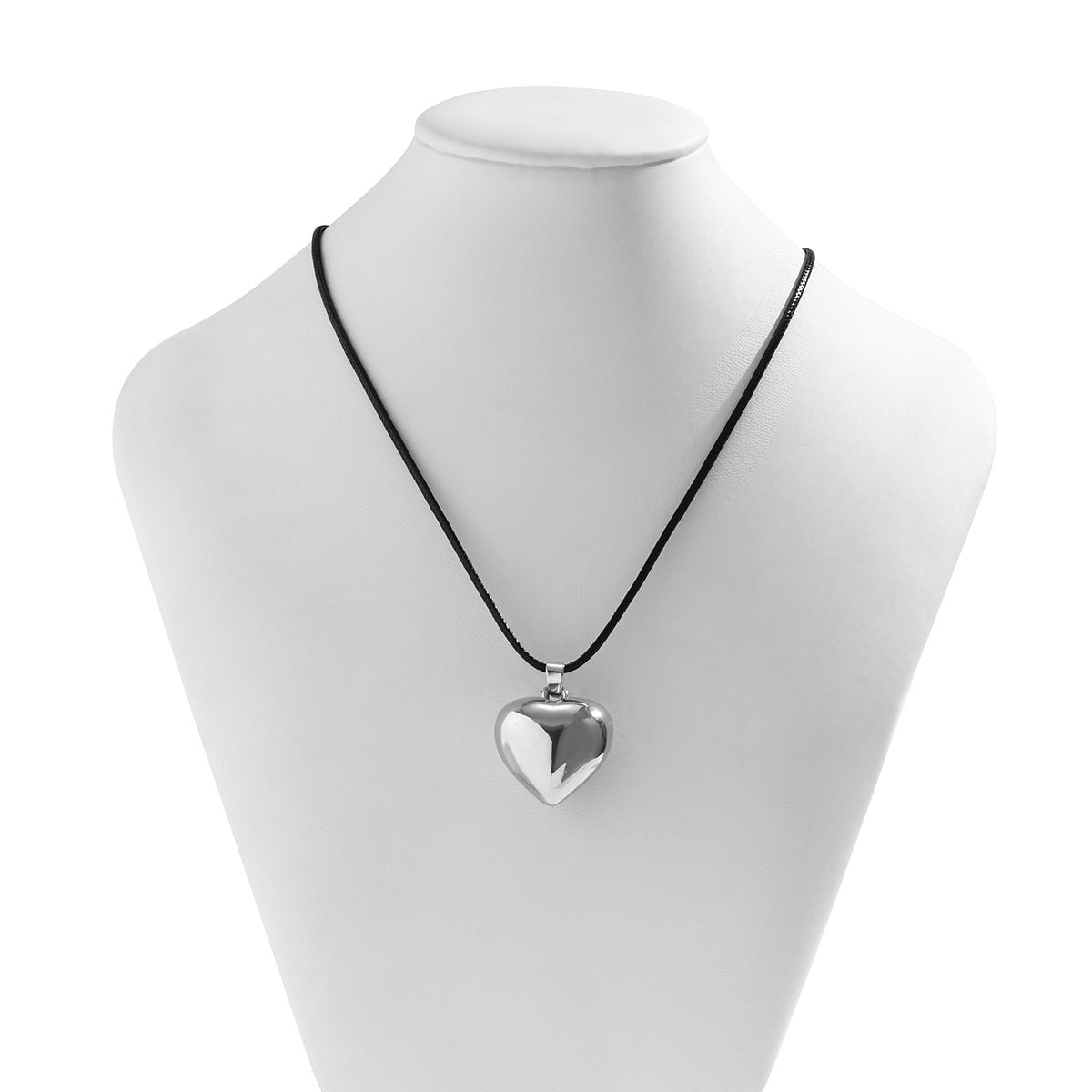 Colliers de personnalité avec pendentif d'amour Simple pour femmes, chaîne de clavicule